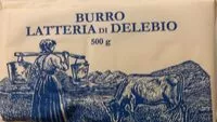 İçindeki şeker miktarı Burro Latteria di Delebbio