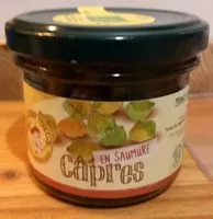 入っている砂糖の量 Câpre en saumure