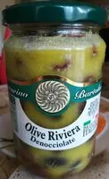入っている砂糖の量 Olive riviera denocciolate