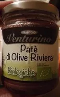 入っている砂糖の量 Paté di olive riviera biologiche