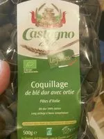 Sokerin määrä sisällä Pasta de trigo ecológico con ortigas