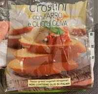 Zuckermenge drin Crostini con Farro e Olio di Oliva
