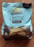 चीनी की मात्रा Crostini integrali
