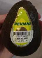 Sokerin määrä sisällä Avocado