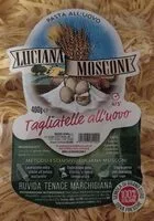 Количество сахара в Tagliatelle all'uovo
