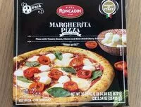 चीनी की मात्रा Margherita pizza