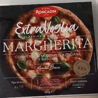 चीनी की मात्रा Pizza ExtraVoglia -Margherita bordo alto