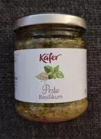 Suhkru kogus sees Pesto Basilikum