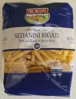 Quantité de sucre dans Sedani Rigati