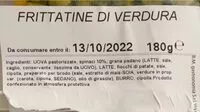 Suhkru kogus sees Frittatine di verdura coop