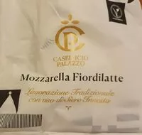 Jumlah gula yang masuk Mozzarella fior di latte 400gr.