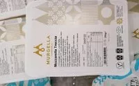 Sokerin määrä sisällä Mozzarella treccia