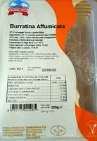 Sokerin määrä sisällä Burratina Affumicata