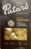 Количество сахара в Gnocchi ripieni di tartufo