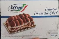 Jumlah gula yang masuk Trancio Tiramisù chef