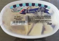 Jumlah gula yang masuk Gelato gusto Tiramisù