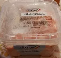 Jumlah gula yang masuk Gelato gusto limone-fragola