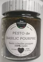 含糖量 Pesto basilique à feuille rouge