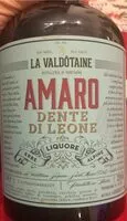 入っている砂糖の量 Amaro Dente di Leone