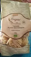 Sokerin määrä sisällä Tagliatelle di grano duro biologiche trafilate al bronzo