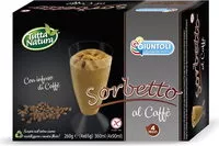 入っている砂糖の量 Flute con sorbetto al caffè pezzi