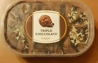 入っている砂糖の量 Triplo cioccolato