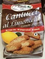 Количество сахара в Cantucci al limoncello