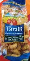 चीनी की मात्रा Taralli gusto mediterraneo