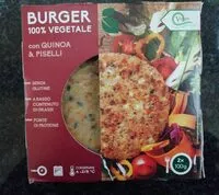 Jumlah gula yang masuk Burger quinoa e piselli