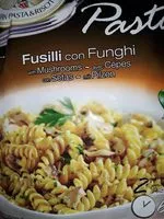 Amount of sugar in Fusilli con funghi