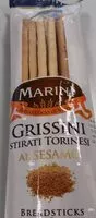 Jumlah gula yang masuk Grissini al sesamo