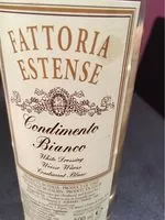 Sucre et nutriments contenus dans Fattoria estence