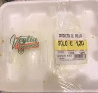 Suhkru kogus sees Cotoletta di pollo
