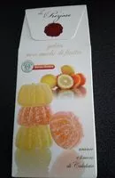 Sokerin määrä sisällä Le Preziose - Italian Fruit Jelly Sweets with Fruit Juice (Orange & Lemon), 7.1oz (200g)