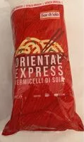 चीनी की मात्रा Oriental express
