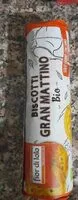 चीनी की मात्रा Biscotti gran mattino