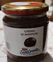 चीनी की मात्रा Crema di marroni