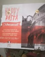 Sucre et nutriments contenus dans Happy pasta