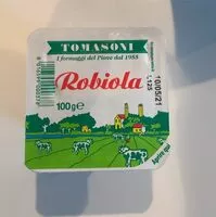 Sokerin määrä sisällä Robiola