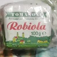 Sokerin määrä sisällä Robiola