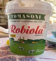 Sokerin määrä sisällä Robiola