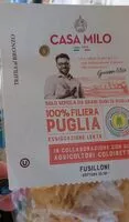 Количество сахара в pasta di semola casa milo