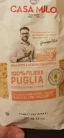 Количество сахара в Pasta tubettoni  rigati