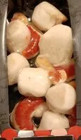 चीनी की मात्रा Capesante del Pacifico sgusciate congelate