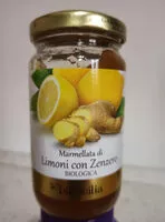 Cantidad de azúcar en marmellata di limoni con zenzero biologica