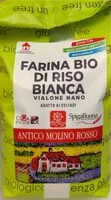 चीनी की मात्रा Farina bio di riso bianca