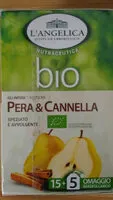 Cantidad de azúcar en pera&cannella
