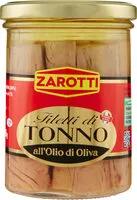 İçindeki şeker miktarı Filetti di tonno all'olio di oliva