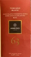 Jumlah gula yang masuk Cioccolato fondente extra