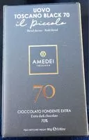 Jumlah gula yang masuk Uovo toscano black 70